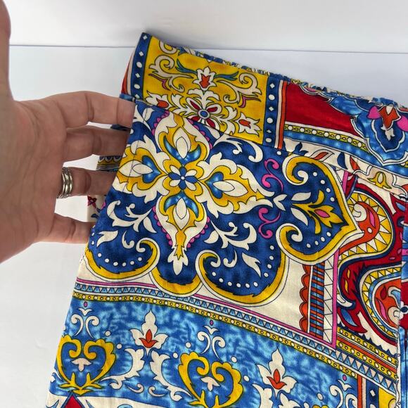 Haute Hippie Medium Wide leg pants boho resort flowy pattern beachwear lounge - Picture 5 of 10